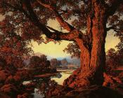 马科斯菲尔德 帕里斯 : Riverbank in Autumn